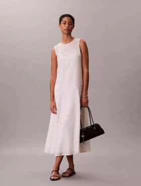 Voile Maxi Dress