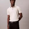 Waffle Knit Classic Polo Shirt