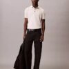 Waffle Knit Classic Polo Shirt
