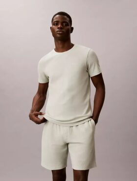 Waffle Knit Sleep T-Shirt