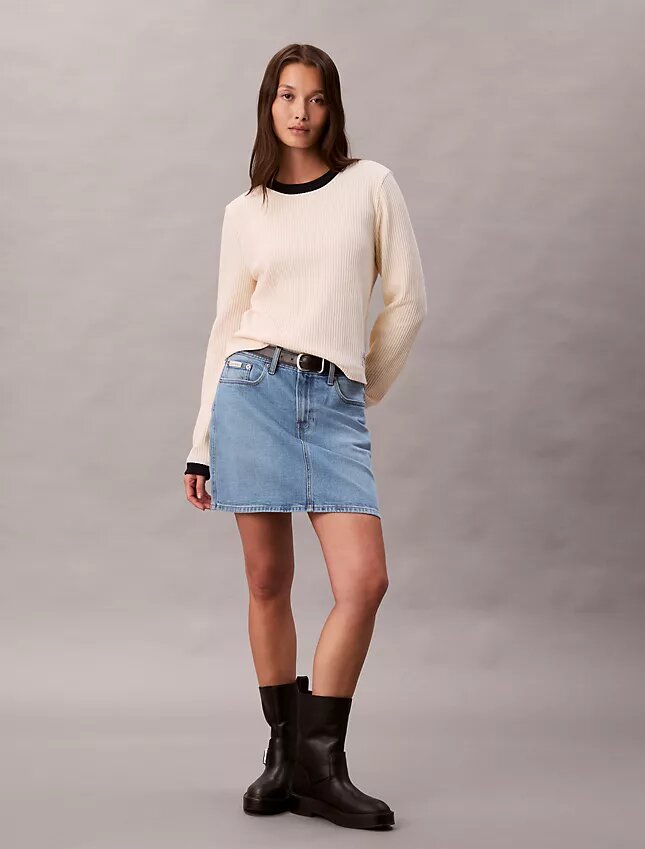 Waffle Knit T-Shirt Waffle Knit T-Shirt
