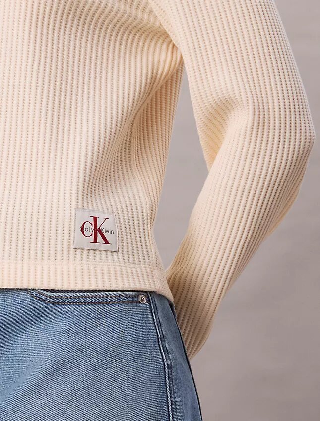 Waffle Knit T-Shirt Waffle Knit T-Shirt