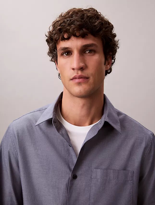 Washed Poplin Classic Button-Down Shirt Washed Poplin Classic Button-Down Shirt