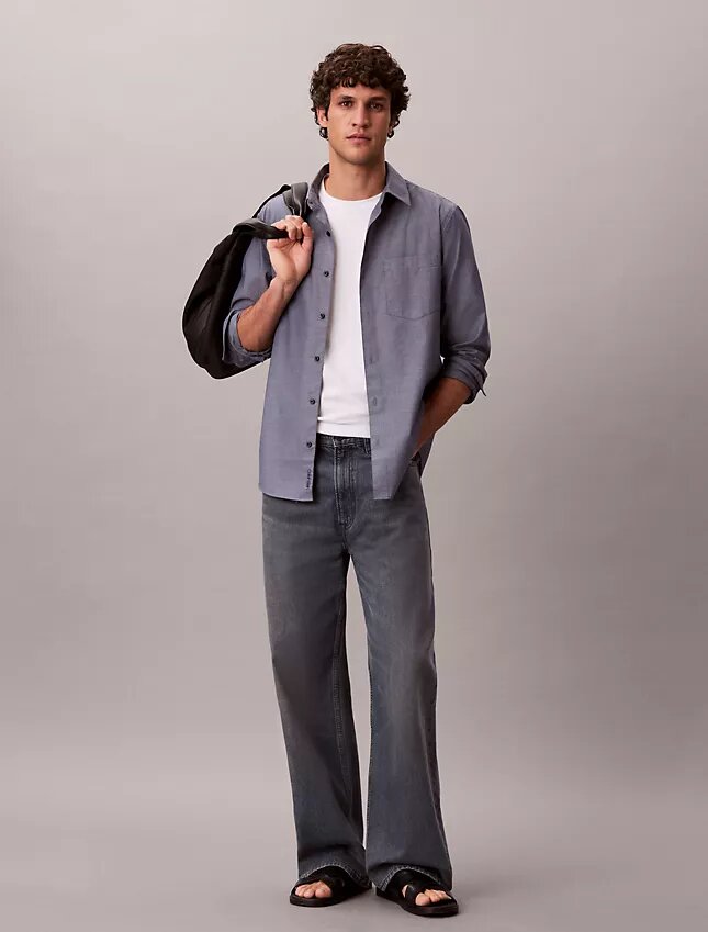 Washed Poplin Classic Button-Down Shirt Washed Poplin Classic Button-Down Shirt