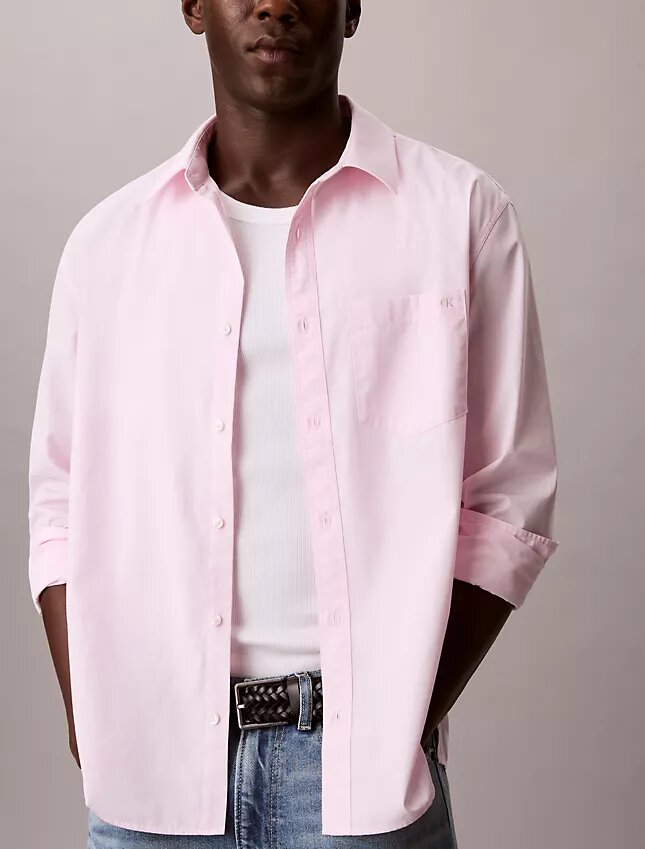 Washed Poplin Relaxed Button-Down Shirt Washed Poplin Relaxed Button-Down Shirt