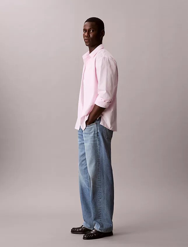Washed Poplin Relaxed Button-Down Shirt Washed Poplin Relaxed Button-Down Shirt