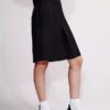 Wool Blend Tailored Skirt