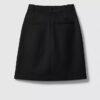Wool Blend Tailored Skirt