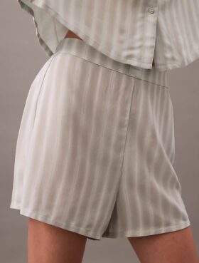 Woven Viscose Sleep Shorts