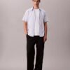Yarn-Dyed Stripe Stretch Classic Shirt