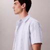 Yarn-Dyed Stripe Stretch Classic Shirt
