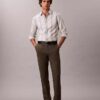 Yarn-Dyed Stripe Supima Stretch Slim Shirt